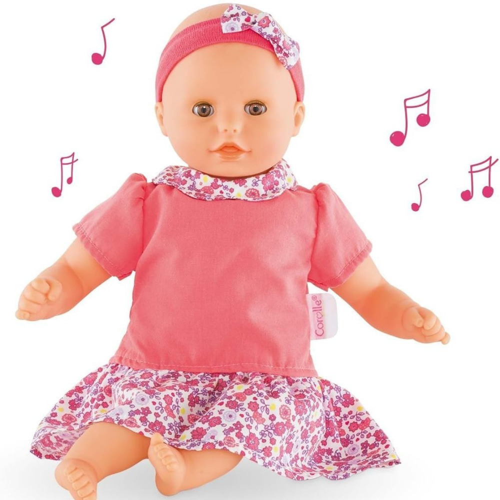 NIB Corolle My First Baby Calin Melody Music Doll 12" New in Box For18 months +
